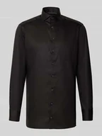 Koszule męskie - Koszula biznesowa o kroju slim fit z czystej bawełny - miniaturka - grafika 1