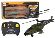 Zabawki zdalnie sterowane - Helikopter Militarny Wojskowy Zdalnie Sterowany RC Żyroskop - miniaturka - grafika 1