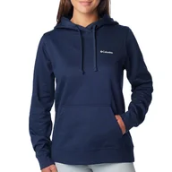 Bluzy sportowe damskie - Bluza Columbia Trek Graphic Hoodie 1959881469 - granatowa - miniaturka - grafika 1