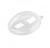 Decoupage - Jajko Akrylowe Przeźroczyste 10 Cm Plastikowe - miniaturka - grafika 1