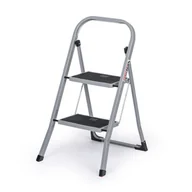 Pozostałe wyposażenie warsztatu - Składane schodki metalowe, 475 mm, 2 schodki - miniaturka - grafika 1