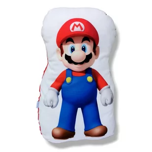 Poduszka Mario maskotka Mario przytulanka Mario - Kołdry i poduszki dla dzieci - miniaturka - grafika 1