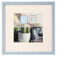 Ramki na zdjęcia - Ramka 30x30 z passepartout 18x18 kwadrat LightBlue - miniaturka - grafika 1