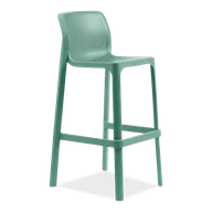 Taborety i hokery - Nardi Stołek barowy Net miętowy - miniaturka - grafika 1