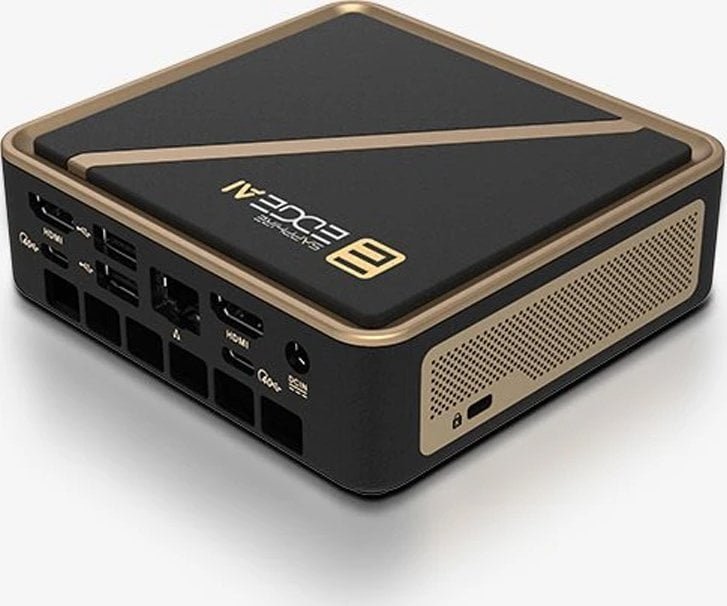 Sapphire EDGE AI 370 4H020-02-40G Barebone AMD Ryzen AI HX 9 370 AMD Radeon 890M