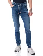 Spodnie męskie - Pepe Jeans Spodnie męskie Jadon, 000 dżins, 38W Regularny - miniaturka - grafika 1