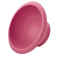 Formy do ciast - Lurch FlexiForm 83004 półokrągła forma silikonowa, średnica: 18 cm, różowa, wymiary: 23 x 23 x 9,5 cm 83004 - miniaturka - grafika 1