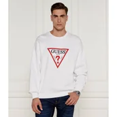 Bluzy męskie - Guess Jeans Bluza | Oversize fit - miniaturka - grafika 1