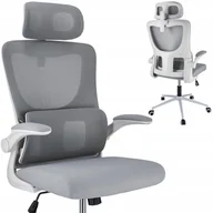 Fotele i krzesła biurowe - FOTEL biurowy ERGONOMICZNY obrotowy nowoczesny - miniaturka - grafika 1