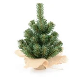 Choinki - Choinka sztuczna Juta 30 cm zielona - miniaturka - grafika 1