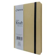Notesy i bloczki - Notes A5 Kropki Kraft ANTRA - miniaturka - grafika 1