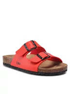 Klapki i japonki damskie - CMP Klapki Eco Thalitha Wmn Slipper 3Q91016 Czerwony - miniaturka - grafika 1