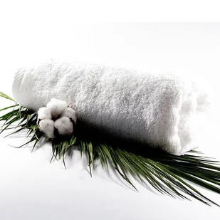 Ręcznik bawełniany na saunę 100% naturalna bawełna Yeye 50x100 500 Biały - Ręczniki - miniaturka - grafika 1