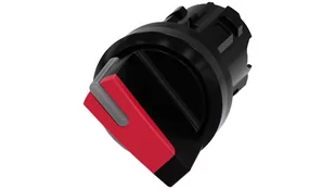 Siemens Przełącznik z możliwością podśw 22mm okrągły tworzywo czarny/czerwony kr pióro 2 poz o-i 3SU1002-2BF20-0AA0 3SU1002-2BF20-0AA0 - Inne akcesoria elektryczne - miniaturka - grafika 1