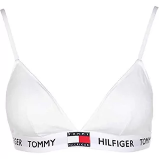 Biustonosze - Tommy Hilfiger Damski biustonosz usztywniany trójkątny, Pvh Classic White, L - grafika 1