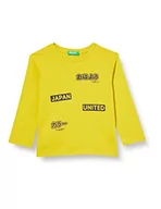 Moda i Uroda OUTLET - United Colors of Benetton Tunika dla chłopców, Senape 26b, 3 lat - miniaturka - grafika 1