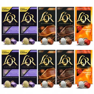 Kapsułki L'or do Nespresso(r)* mix lungo smakowe 100 szt. - Kawa w kapsułkach i saszetkach - miniaturka - grafika 1