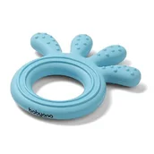 Gryzaki dla dzieci - Gryzak Silikonowy Octopus Niebieski Ząbkowanie Babyono - miniaturka - grafika 1