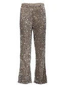 Spodnie damskie - Pieces Spodnie w kolorze beżowym - miniaturka - grafika 1