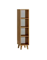 Krzesełka i taborety dla dzieci - Regał otwarty Werso W4, dąb riviera - miniaturka - grafika 1