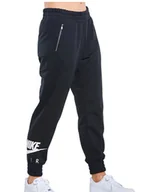Spodnie sportowe damskie - Spodnie Nike NSW Joggers Fleece 7/8 DM1773-010 3X - miniaturka - grafika 1