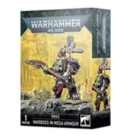 Gry bitewne - Orks: Ork Warboss in Mega Armour - miniaturka - grafika 1
