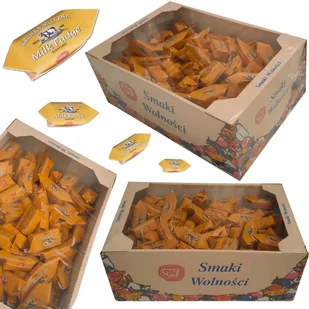 Cukierki Krówki mleczne Wolność 3000 g - Cukierki - miniaturka - grafika 1