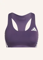 Biustonosze - Adidas Biustonosz Sportowy Adizero lila - miniaturka - grafika 1