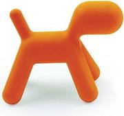 Krzesełka i taborety dla dzieci - Krzesełko Puppy L pomarańczowe - miniaturka - grafika 1