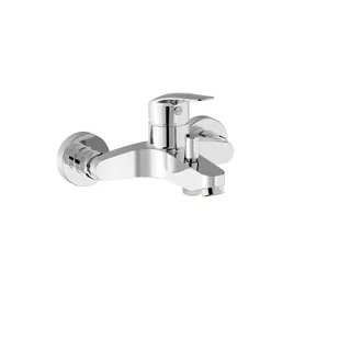 Bateria wannowo prysznicowa Tres Base plus chrom 21627010 - Baterie wannowe i prysznicowe - miniaturka - grafika 1