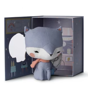 Picca LouLou - Przytulanka Pan Lisek Blue 18 cm Luxury Gift Box - Śliniaki i fartuszki - miniaturka - grafika 1