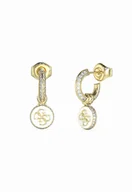 Kolczyki - Kolczyki Guess Knot You JUBE04054JWYGWHT/U - miniaturka - grafika 1