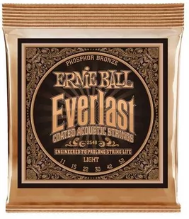 Ernie Ball Everlast fosforu z brązu Strings 2548 - Struny gitarowe  - miniaturka - grafika 1