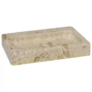vidaXL Lumarko Umywalka, kremowa, 38x24x6,5 cm, marmur! 149186 - Umywalki - miniaturka - grafika 1