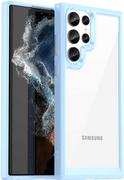 Etui i futerały do telefonów - Hurtel Outer Space Case etui Samsung Galaxy S23 Ultra pokrowiec z elastyczną ramką niebieskie - miniaturka - grafika 1