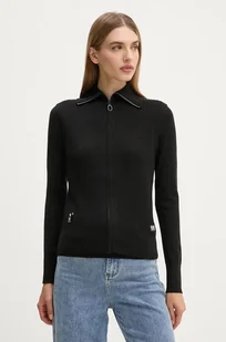 G-Star Raw sweter i kamizelka wełniana kolor czarny lekki D25214-D847 - Swetry damskie - miniaturka - grafika 1