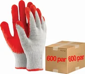 Rękawice robocze - Reis Rękawice robocze / Czerwone / Rozmiar: 9 - L / OX-UNIWAMP_C - 600 Par - miniaturka - grafika 1