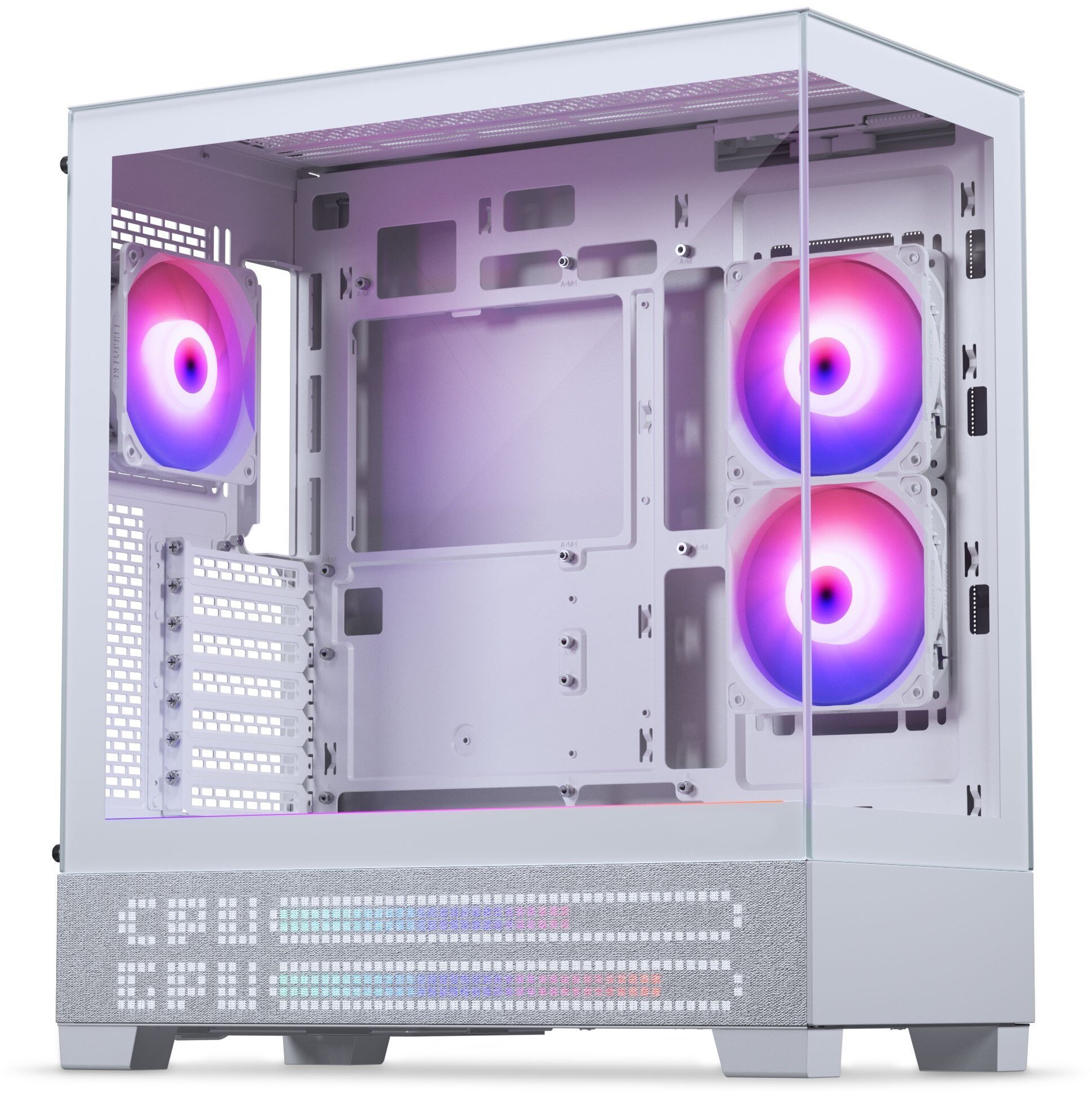 Obudowa Phanteks PHANTEKS XT View Matrix obudowa PC Midi-Tower E-ATX Tempered Glass Matrix LED biały PH-XT523VM1_DWT01