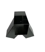 Place zabaw - Łącznik Trójnik Do Belki Kwadrat 9X9Cm Huśtawka Wspornik Szary - miniaturka - grafika 1