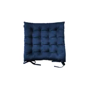 Poduszki na krzesła - Poduszka na krzesło Casual 43 x 43 cm granatowy - miniaturka - grafika 1