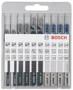 Tarcze do pił - Bosch Zestaw 10 elementów brzeszczoty do drewna/plastiku/metalu - miniaturka - grafika 1