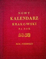 Kalendarze - Nowy kalendarz krakowski na rok 1832 - miniaturka - grafika 1