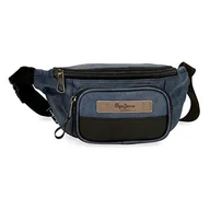 Torebki damskie - Pepe Jeans Ocean Niebieski 30x13x5 cms Poliester z syntetyczną skórą, niebieski, Riñonera con Bolsillo, Torba na ramię z kieszenią - miniaturka - grafika 1