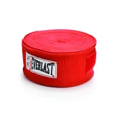 Bandaże bokserskie - Everlast bandaże bokserskie Elastic czerwone 3 m - miniaturka - grafika 1