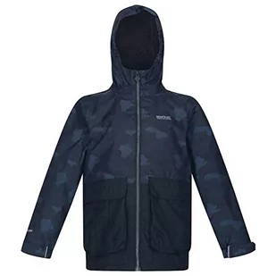 Regatta Kurtka dziecięca unisex Salman, Blackcamo/Black, 14 Lata - Kurtki i płaszcze dla chłopców - miniaturka - grafika 1