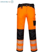Odzież robocza - PORTWEST PW303 LEKKIE I ELASTYCZNE SPODNIE OSTRZEGAWCZE PW3; POMARAŃCZOWY/CZARNY - miniaturka - grafika 1