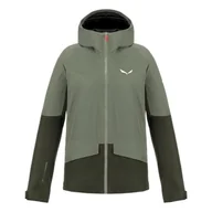 Kurtki damskie - Salewa Puez 2L Gore-Tex® kurtka damska, zielona, S - miniaturka - grafika 1
