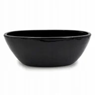 Donice - Osłonka ceramiczna CZARNA na kwiaty doniczka 29x14 cm GLAMOUR - miniaturka - grafika 1