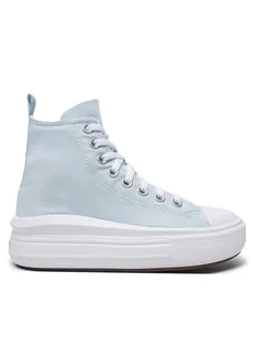Converse Trampki Chuck Taylor All Star Move A08427C Szary - Buty dla dziewczynek - miniaturka - grafika 1