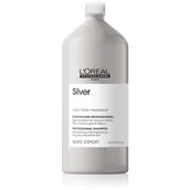 Szampony do włosów - Loreal Silver Szampon do włosów siwych 1500 ml - miniaturka - grafika 1
